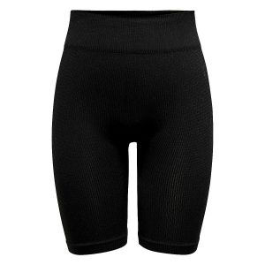 Only Play Only Onpjaia Life Hw Rib Cir Short Long Noos Sport, Noir, M/L Femme