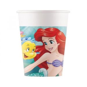 Procos 8 Gobelets en carton Ariel 200 ml - Couleur Multicolore