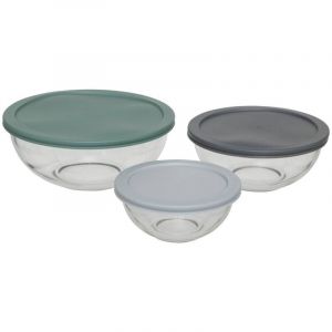 Set de 3 boîtes de conservation en verre - 5five