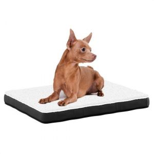 Avalo Coussin orthopédique pour chien S - 45x65 cm - Lavable / Mousse à mémoire de forme / Antidérapant - Panier orthopédique pour chien