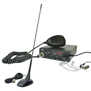CB Radio PNI Escort HP 8001L, ASQ + Antenne CB PNI Extra 48 avec Aimant