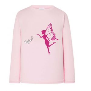 Tee Shirt Manches Longues Enfant Fille Petite F&eacute;e