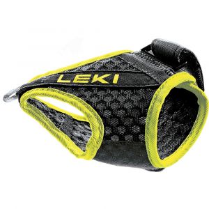 Image de Leki Shark Frame Strap Mesh Maille Filet pour Le Tricot Unisexe, Noir/Jaune, S-M-L