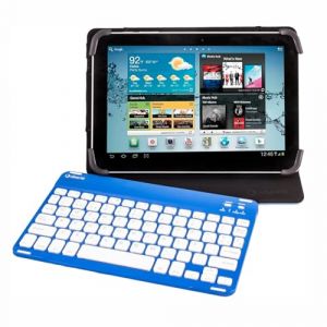 Silverht Silver HT - &Eacute;tui Universel avec Clavier sans Fil pour Tablette de 9 &agrave; 10,1 Pouces, Bleu