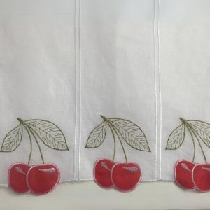 Homemaison Brise Bise Brod&eacute; Griottes