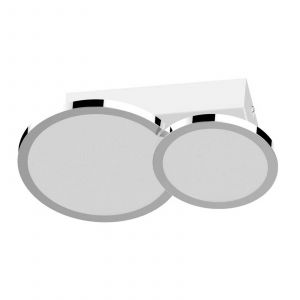 LightMe Plafonnier LED Aqua, 2 lampes avec CCT