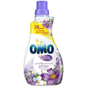 Omo 2 lessives liquide concentrés P&P Douceur de fleurs (1 L ...