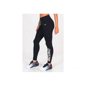 Mizuno Legging W vêtement running femme Noir - Taille S