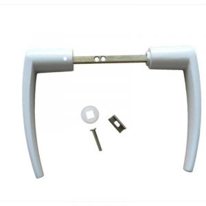 Inspire Lot de 2 b&eacute;quilles aluminium &eacute;poxy, L.116 x l.2 x H.22 cm