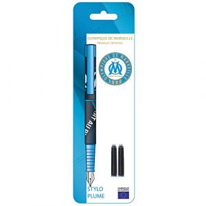 Stylo plume OM - Collection officielle OLYMPIQUE DE MARSEILLE