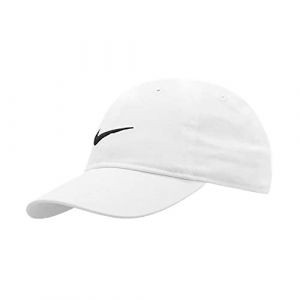 ELLESSE Nike Mixte Swoosh One Size Cap, Blanc, Taille Unique EU