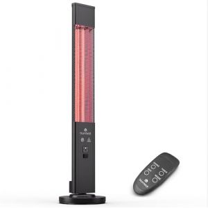 Blumfeldt Chauffage Infrarouge sur Pied Radiateurs Intérieur et Extérieur 3000W Chauffage Maison et Jardin Chauffage Electrique de Terrasse