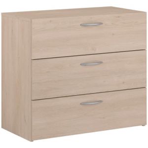 Parisot Commode - easy life - 3 tiroirs - Chene - 78,2 x 69,3 x 40,8