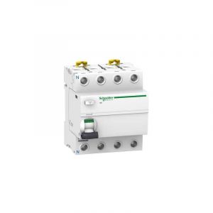 Schneider Electric Acti9, iID interrupteur diff&eacute;rentiel 4P 100A 300mA s&eacute;lectif type Asi - A9R35491