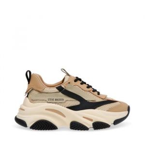 Steve Madden Baskets synthétique kaki/blanc POSSESSION-E