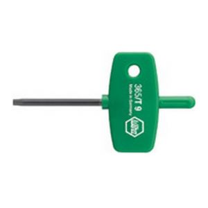 Wiha Tournevis TORX&reg avec poignée de clé Dimensions : T 7, Long. de la lame 35 mm -