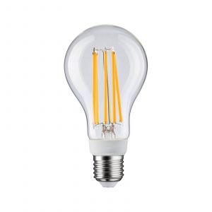 Paulmann Ampoule LED à filament 28817 - Forme standard - 2000 lm - 15 W - Intensité variable - Blanc chaud - Clair - 2700 K - E27