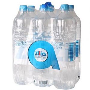 zilia Eau de source des montagnes corses - Les 6 bouteilles de 1,5L