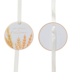 Ruedelafete Lot de 8 Etiquettes Un Jour Précieux rondes avec ruban