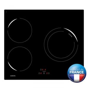 Oceanic OCEATI3Z1B - Table de cuisson induction 3 foyers