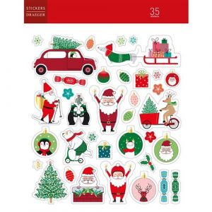 Stickers en route pour Noël