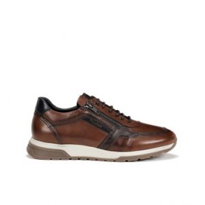Fluchos Pour homme. Baskets en cuir F1600 marron