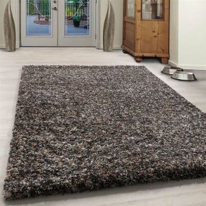 Enjoy Gaming COSY Tapis à poils longs 30mm - 140 x 200cm - Taupe