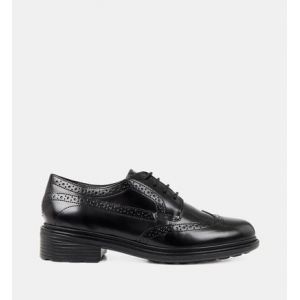 Geox Mocassins Walk Pleasure cuir Noir - Couleur Noir - Taille 37