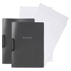 Image de Durable DURASWING - Chemise à clip - A4 - pour 30 feuilles - anthracite (pack de 4)