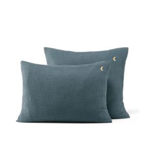 Taie d'oreiller gaze de coton biologique, Cuddly