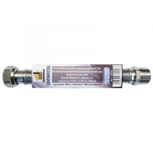 MBM Tuyau eau flexible extensible inox 1/2'' m/f 75/130mm