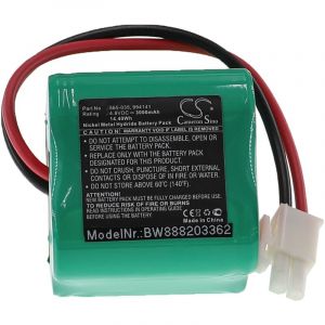 Vhbw Batterie remplacement pour Mosquito Magnet MM565035, 565-035, 9994141 pour pièges à moustiques, lampe anti-insecte (3000mAh, 4,8V, NiMH)