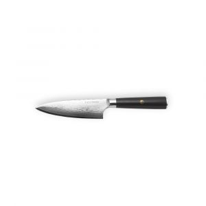 Fauchon Couteau chef Damas noir - 27 cm