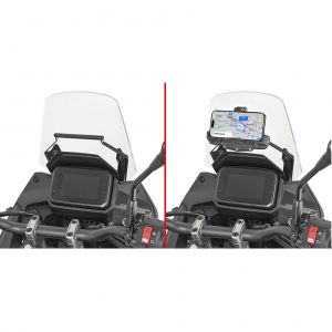 Givi Barre de fixation guidon Chassis pour support GPS