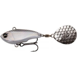 Savage Gear Popper Fat Tail Spin 55 Mm 9 G One Size White / Silver