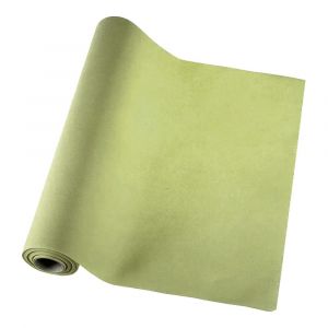 Chemin de table papier airlaid 40cmx6m vert sauge - g&eacute;n&eacute;rique 30526