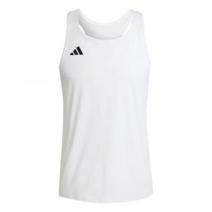 Adidas Adizero Essential Débardeur Tank Top Hommes - Blanc, Taille S