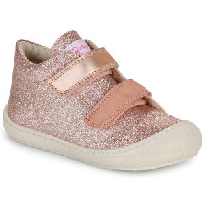 Naturino Baskets montantes enfant CORKEL VL GLITTER Rose - Taille 19,20,21,22,23,24,25