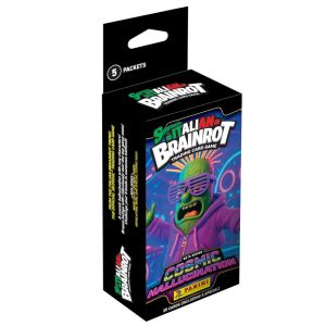 Panini Carte &agrave; collectionner Skifidol Italian Brainrot TCG Vol 2 Beta Starter Blister 5 pochettes