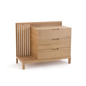 Commode 3 tiroirs, Lazar Naturel Taille Taille Unique