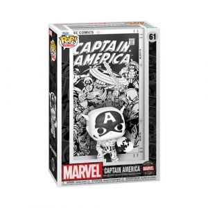 Funko Pop! Comic Cover: Marvel's 85th - Capt. Captain America - Marvel Comics - Figurine en Vinyle à Collectionner - Idée de Cadeau - Produits Officiels - Jouets pour Les Enfants et Adultes