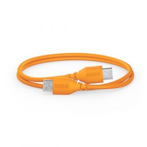Rode C&acirc;ble SC22 USB-C vers USB-C (30 cm, Orange)