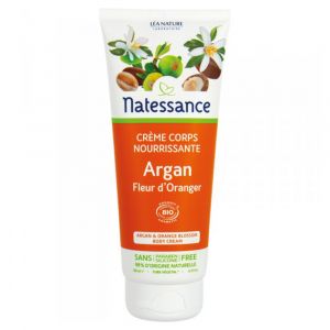 Natessance Crème corps nourrissante Argan Fleur d'oranger