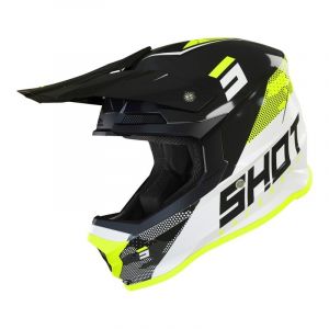 Shot Casque cross FURIOUS CAMO - NEON YELLOW GLOSSY 2022