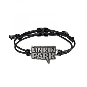 Linkin Park - Lettering Logo - Bracelet - gris - Onesize - &Eacute;tain