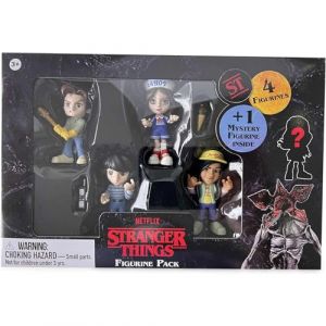 Famosa Stranger Things Magic Capsules Lot de 5 Figurines, Robin, Mike, Jonathan, Argyle Plus 1 Figurine Surprise, Collection, Modèle aléatoire (700017640)