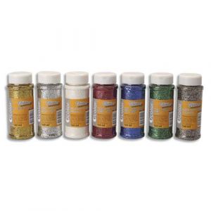 Image de O Color Lot de 6 flacons 250ml de gel pailleté iridescent ass