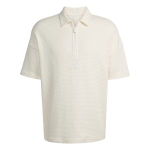 Adidas Polo 1/2 zip gaufre All Szn
