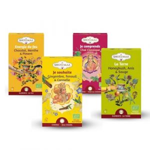 Infusions Bio Sans Caféine – Digestion Active, Légèreté, Réduction Ballonnements, Vitalité Équilibrée – Plantes Naturelles et Saveurs Digestives