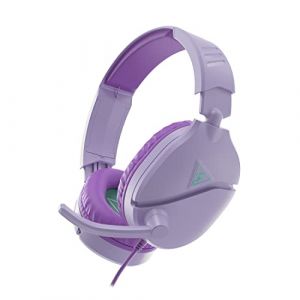 Turtle Beach Recon 70 Lavande Casque Gaming pour Nintendo Switch, PS5, PS4, Xbox Series X|S, Xbox One et PC